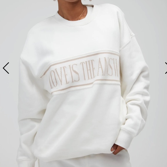 Spiritual Gangster Sweaters - Spiritual gangster Love Boyfriend Panel Sweatshirt xs